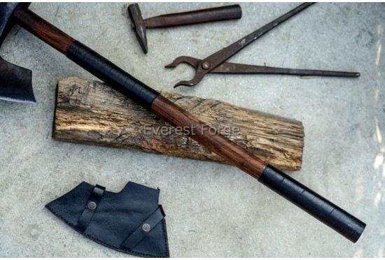 Viking Battle Axe | Hand-Forged 5160 Steel | EverestForge